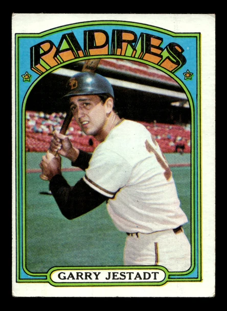1972 Topps Garry Jestadt #143 San Diego Padres Low Grade - Creases - Front