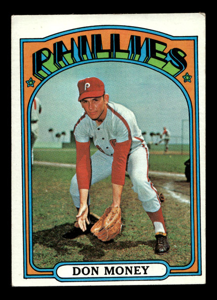 1972 Topps Don Money #635 Philadelphia Phillies Low Grade - Creases - Front