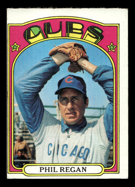 1972 Topps Phil Regan #485 Chicago Cubs Good - Front