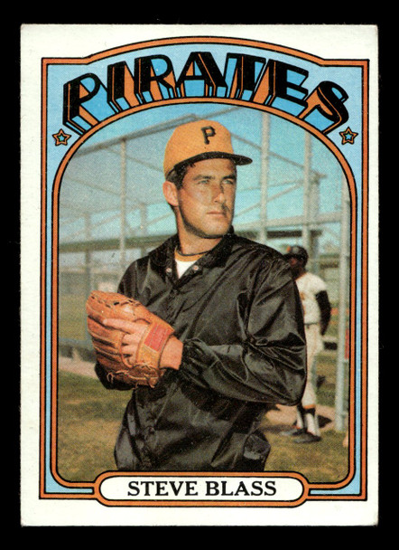 1972 Topps Steve Blass #320 Pittsburgh Pirates Good - Front