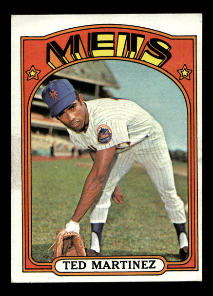 1972 Topps Ted Martinez #544 New York Mets VG - Front