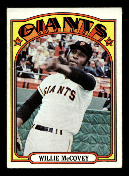 1972 Topps Willie McCovey #280 San Francisco Giants HOF Low Grade - Creases - Front