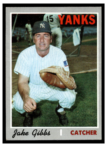 1970 Topps Baseball Jerry Gibbs #594 VG front of card