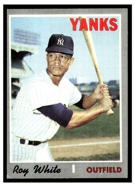 1970 Topps Baseball Roy White #373 VG front of card