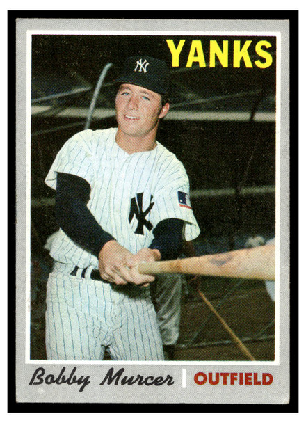 1970 Topps Baseball Bobby Murcer #333 VG front of card