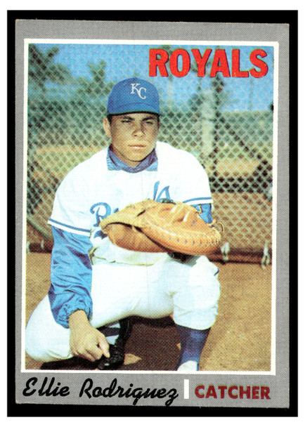 1970 Topps Baseball Ellie Rodriguez #402 VG-EX front of card