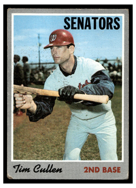 1970 Topps Baseball Tim Cullen #49 VG front of card