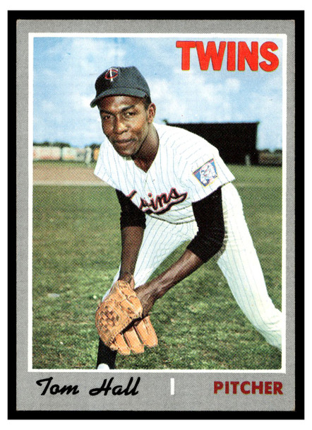 1970 Topps Baseball Tom Hall #169 VG front of card