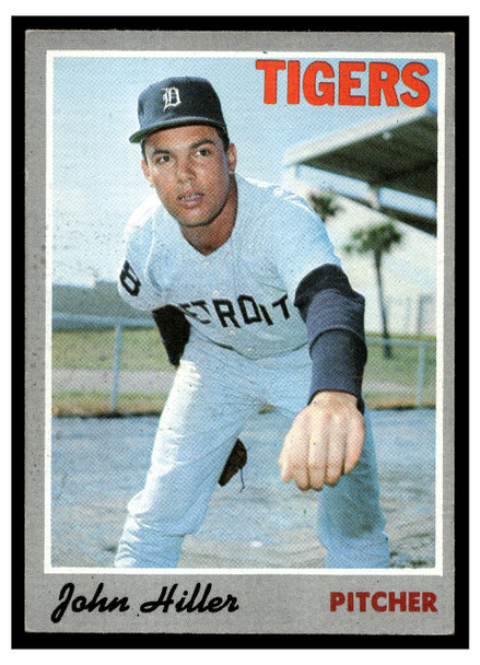 1970 Topps Baseball John Hiller #12 VG front of card