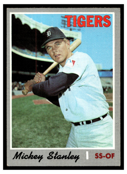 1970 Topps Baseball Mickey Stanley #383 VG front of card