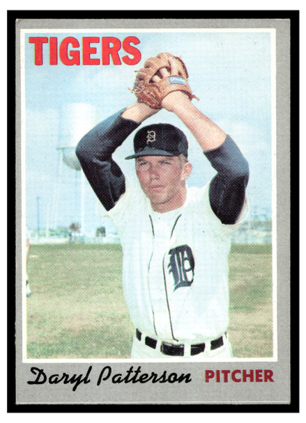 1970 Topps Baseball Daryl Patterson #592 VG front of card