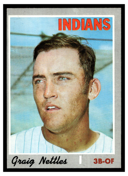 1970 Topps Baseball Graig Nettles #491 VG front of card