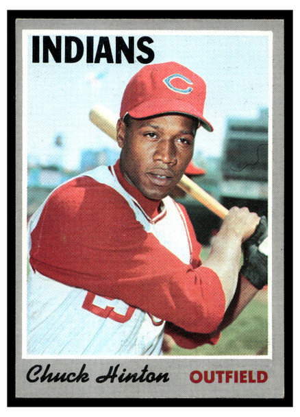 1970 Topps Baseball Chuck Hinton #27 VG-EX front of card
