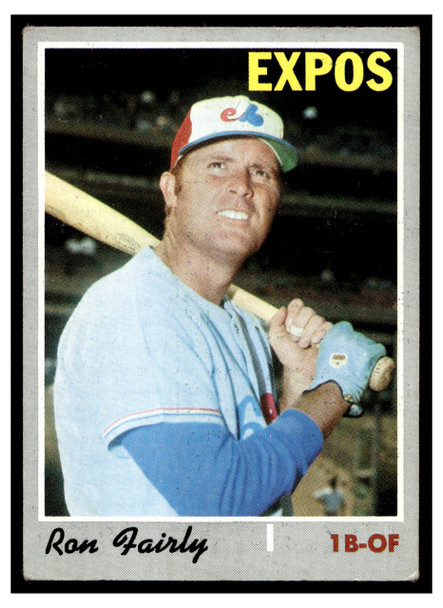 1970 Topps Baseball Ron Fairly #690 VG front of card