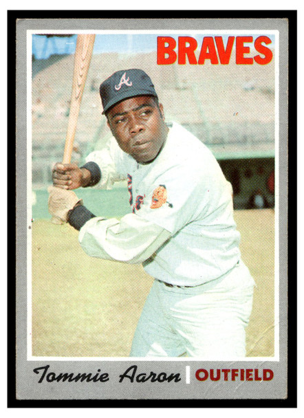 1970 Topps Baseball Tommie Aaron #278 VG-EX front of card