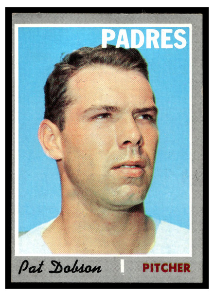 1970 Topps Baseball Pat Dobson #421 VG-EX front of card
