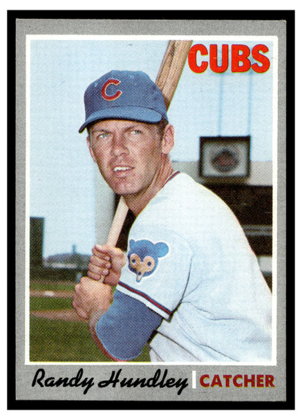 1970 Topps Baseball Randy Hundley #265 VG-EX front of card