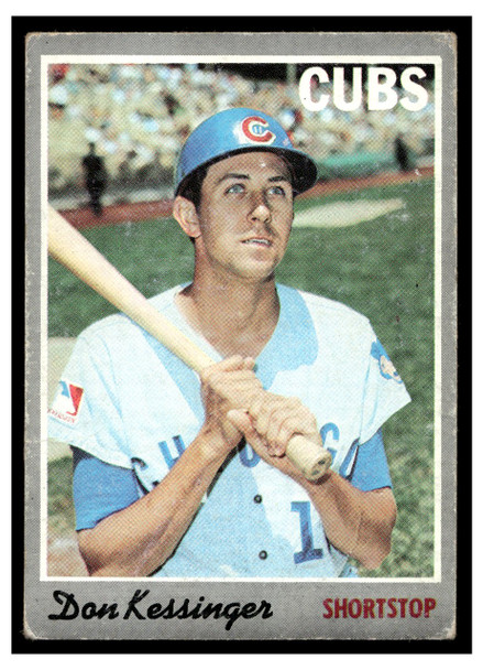 1970 Topps Baseball Don Kessinger #80 VG front of card