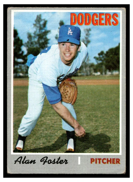 1970 Topps Baseball Alan Foster #369 VG-EX front of card