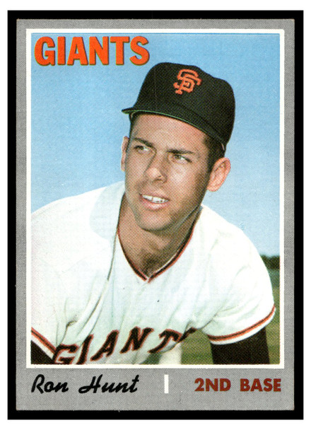 1970 Topps Baseball Ron Hunt #276 VG-EX front of card
