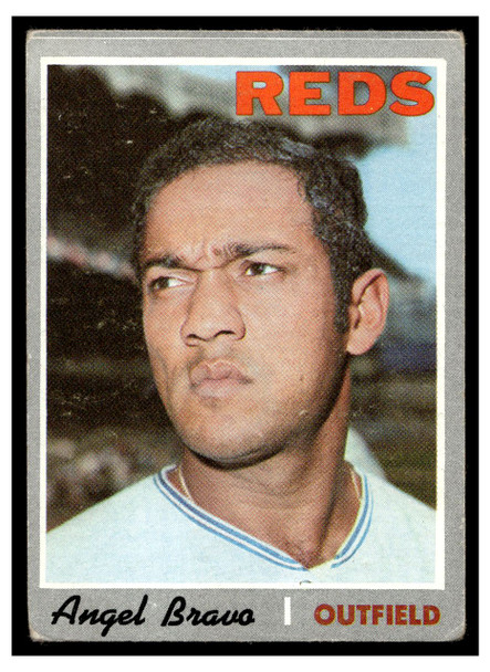 1970 Topps Baseball Angel Bravo #283 VG-EX front of card