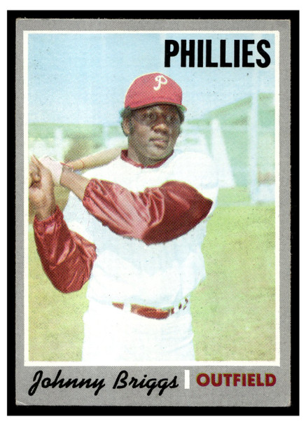 1970 Topps Baseball Johnny Briggs #564 VG front of card