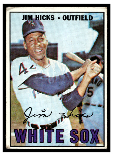 1967 Topps Baseball Jim Hicks #532 VG front of card