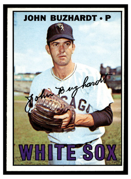 1967 Topps Baseball John Buzhardt #178 VG-EX front of card