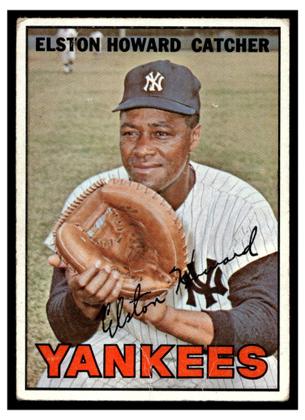 1967 Topps Baseball Elston Howard #25 VG-EX front of card