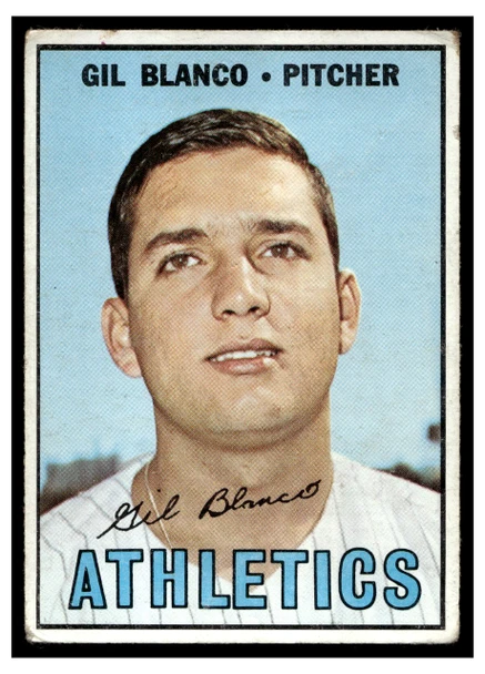 1967 Topps Baseball Gil Blanco #303 VG-EX front of card