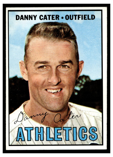 1967 Topps Baseball Danny Cater #157 VG-EX front of card
