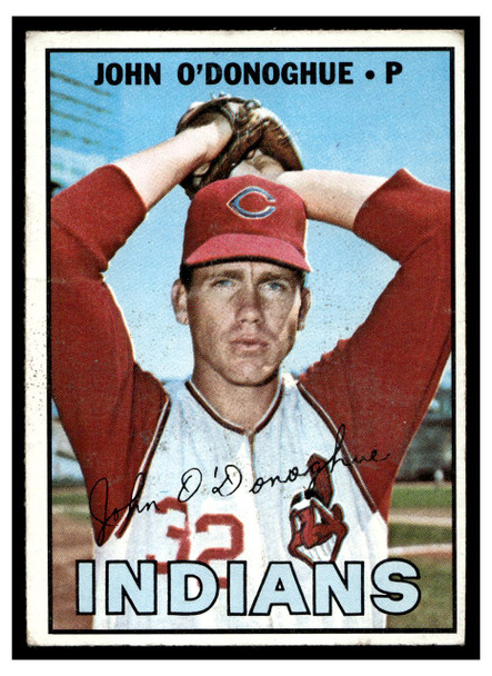 1967 Topps Baseball John O'Donoghue #127 VG-EX front of card