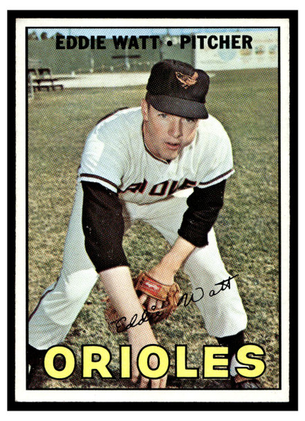 1967 Topps Baseball Eddie Watt #271 VG front of card