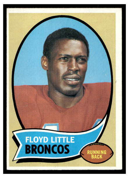 1970 Topps Floyd Little #170 VG front of card