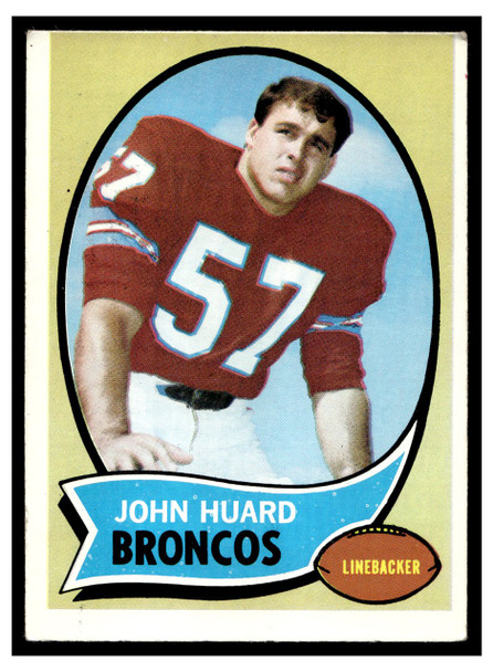1970 Topps John Huard #146 Good front of card