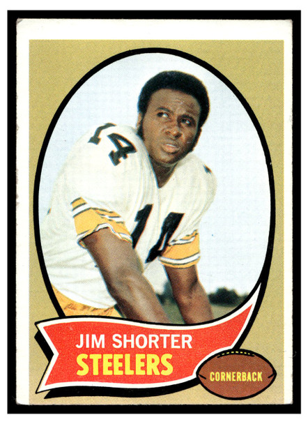 1970 Topps Jim Shorter #56 VG-EX front of card