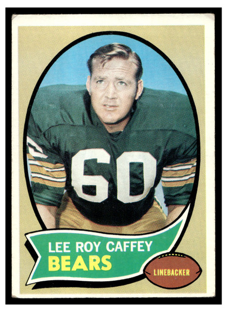 1970 Topps Lee Roy Caffey #236 VG front of card