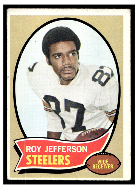 1970 Topps Roy Jefferson #205 VG — Example B front of card