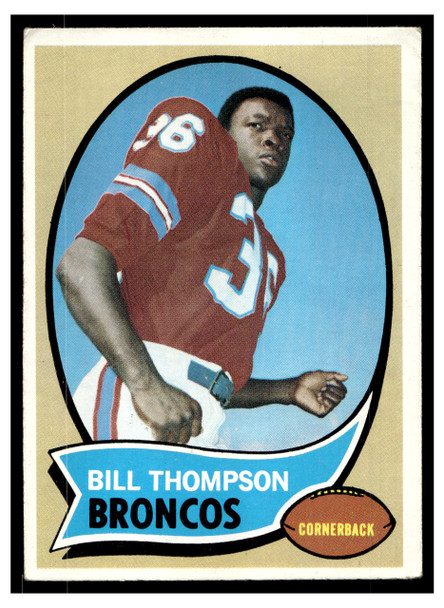 1970 Topps Bill Thompson #231 VG front of card