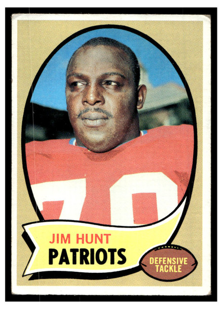 1970 Topps Jim Hunt #111 VG front of card