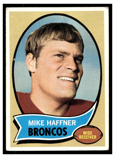 1970 Topps Mike Haffner #14 VG-EX front of card