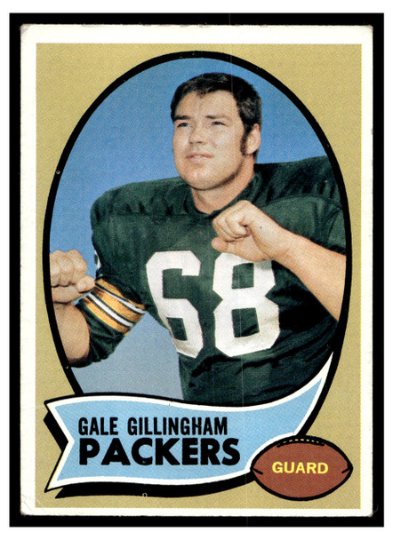 1970 Topps Gale Gillingham #131 VG front of card