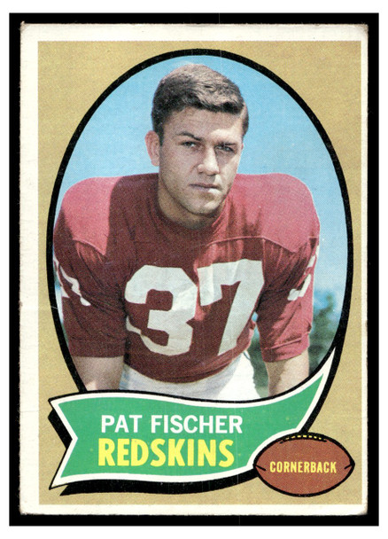 1970 Topps Pat Fischer #172 Low Grade - Marks front of card