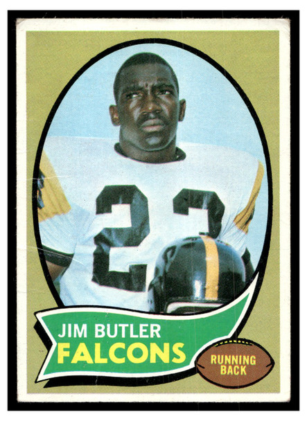 1970 Topps Football Jim Butler #234 Good front of card