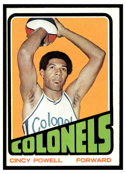 1972 Topps Basketball Cincy Powell #189 VG-EX front of card