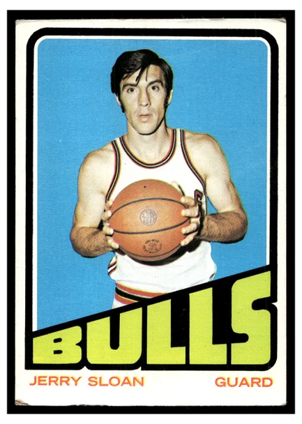 1972 Topps Basketball Jerry Sloan #11 VG — Example A front of card