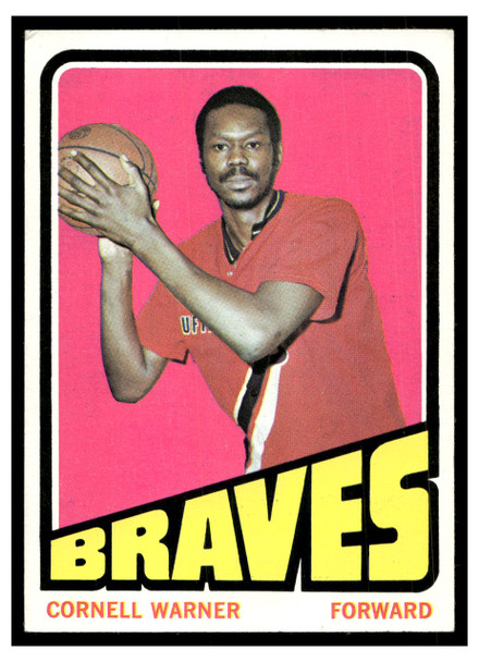 1972 Topps Basketball Cornell Warner #59 VG front of card