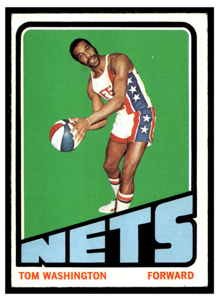 1972 Topps Basketball Tom Washington #240 VG front of card