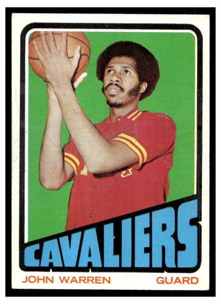 1972 Topps Basketball John Warren #64 VG front of card