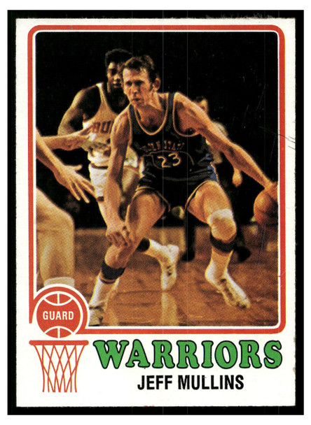 1973 Topps Basketball Jeff Mullins #75 VG front of card